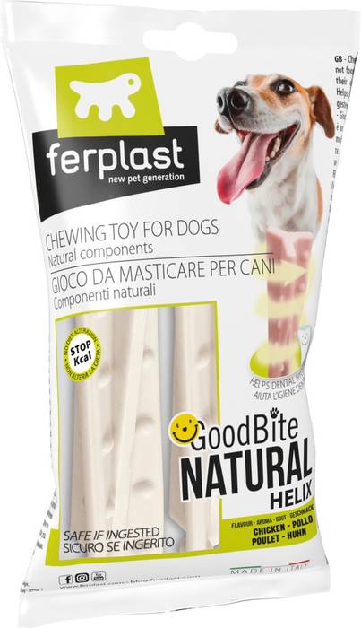 

Ferplast игрушка-кость GoodBite S вкус курицы, в индивидуальной упаковке (2х16 гр)