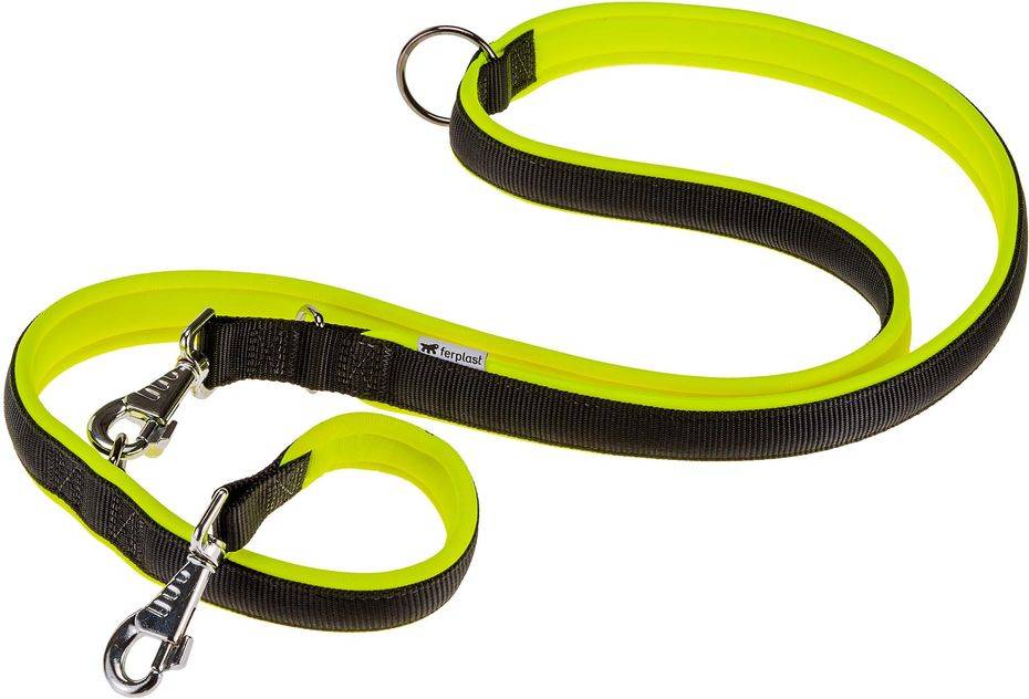 

Ferplast поводок ERGOFLUO MATIC GA15/200 (желтый, 200 см)