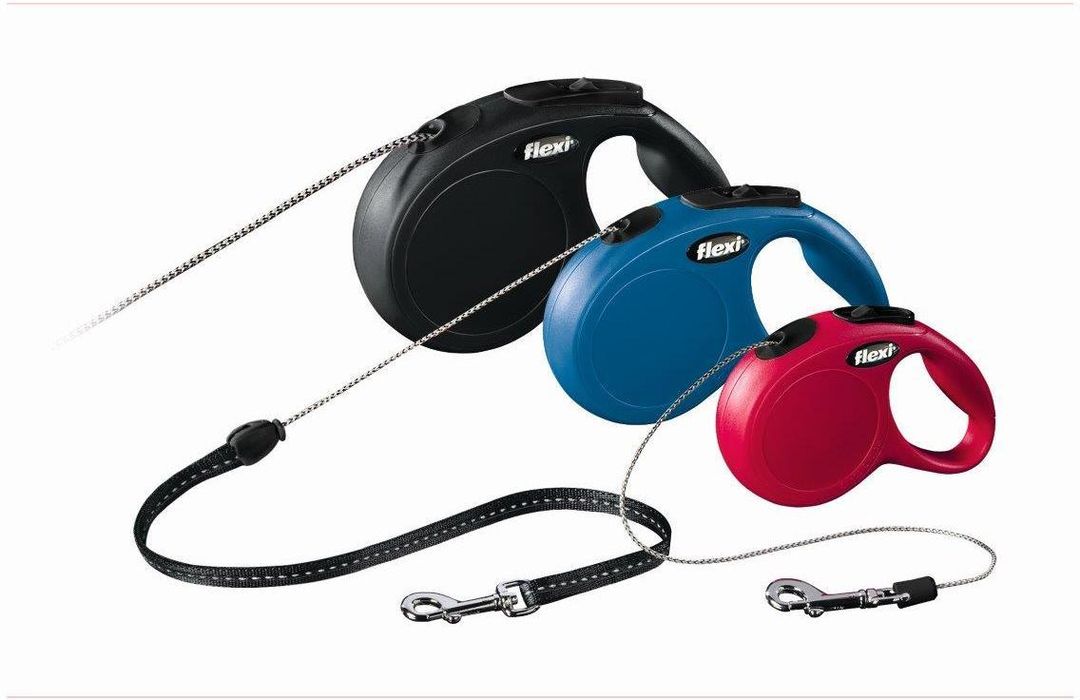 

Flexi Classic S 12кг/8м поводок-рулетка трос, синий (200 г)