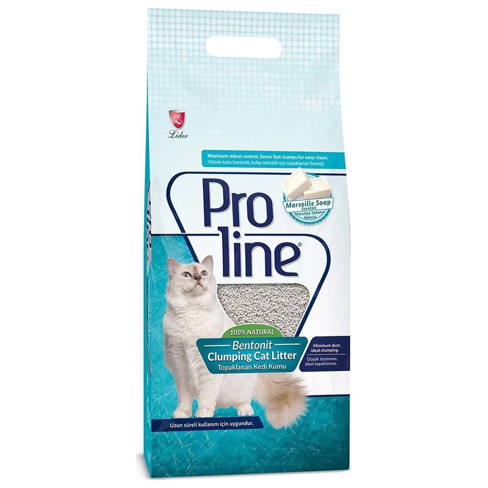 

ProLine наполнитель для кошачьих туалетов, с ароматом марсельского мыла (5 л)