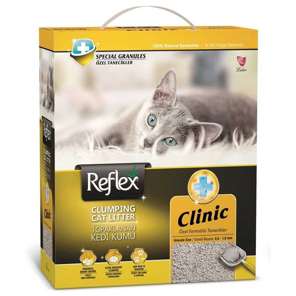 

Reflex наполнитель для кошачьих туалетов, с антибактериальным эффектом (10 л)