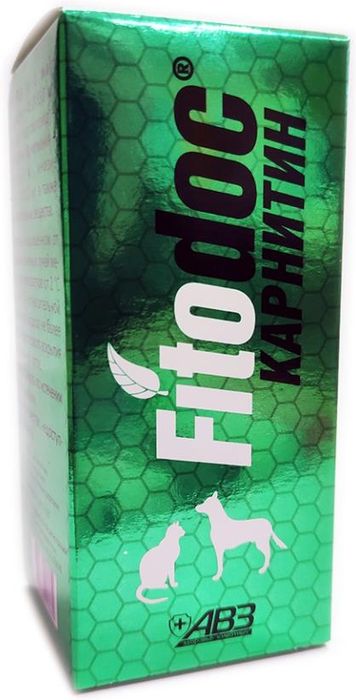 

Fitodoc Карнитин кормовая добавка для животных (50 мл)