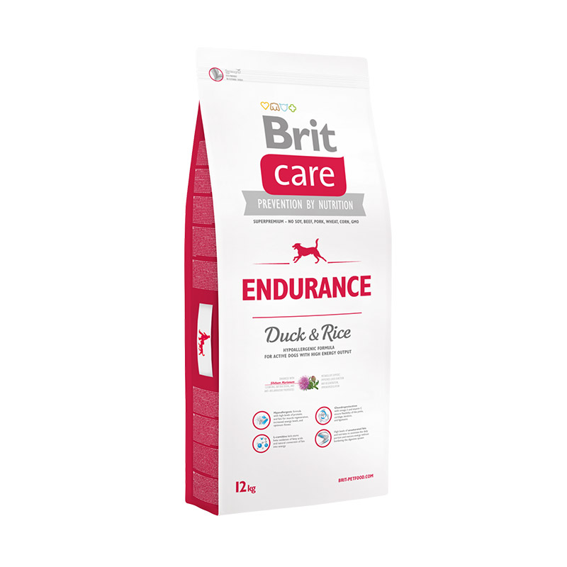 

Brit Care Endurance сухой корм для активных собак с уткой и рисом (12 кг)
